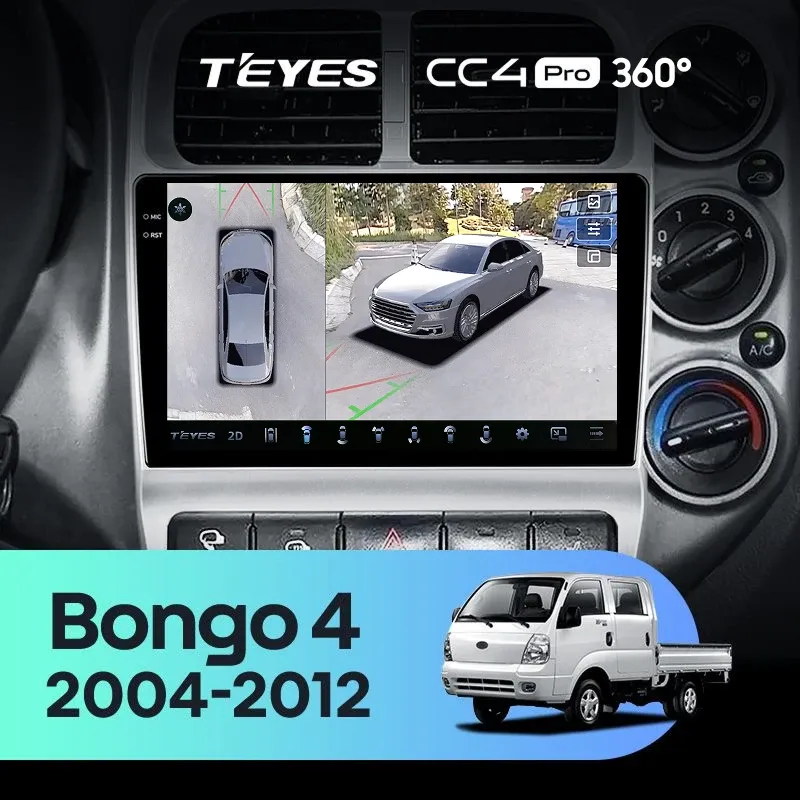 Штатная магнитола Teyes CC4 Pro 360 12/256 Kia Bongo 4 (2004-2012)