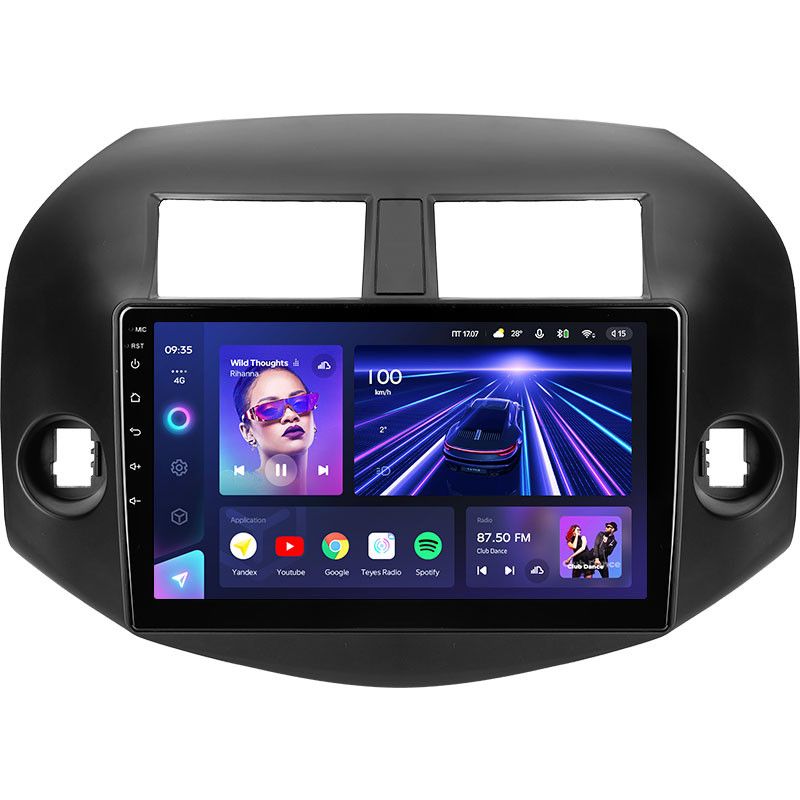 Штатная магнитола Teyes CC3 4/32 Toyota RAV4 3 XA30 (2005-2013) F2 10&quot;