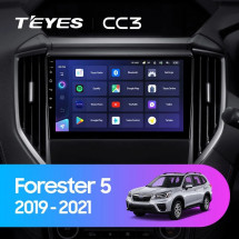 Штатная магнитола Teyes CC3 4/64 Subaru Forester 5 (2018-2021)