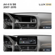 Штатная магнитола Teyes LUX ONE Audi A4 4 IV B8 (2007-2015) (A)