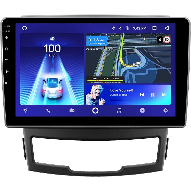 Переходная рамка SsangYong Korando 3 (2010-2013) (9&quot;)