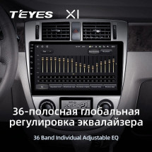 Штатная магнитола Teyes X1 4G 2/32 Chevrolet Lacetti J200 (2004-2013) F2-A