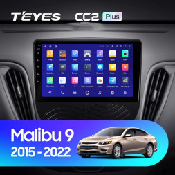 Штатная магнитола Teyes CC2 Plus 4/32 Chevrolet Malibu 9 (2015-2020) F1