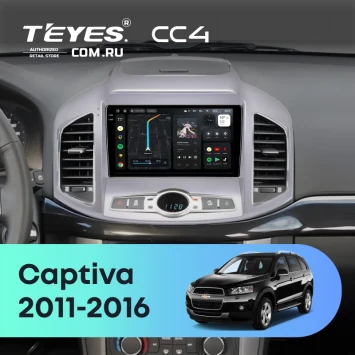 Штатная магнитола Teyes CC4 8/128 Chevrolet Captiva 1 C140 (2011-2016) F1