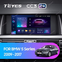 Штатная магнитола Teyes CC3 2K 4/64 BMW 5 Series F10 F11 NBT (2013-2017)