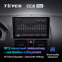 Штатная магнитола Teyes CC2L Plus 1/16 Mercedes Benz C-Class 3 W204 S204 (2006-2011)