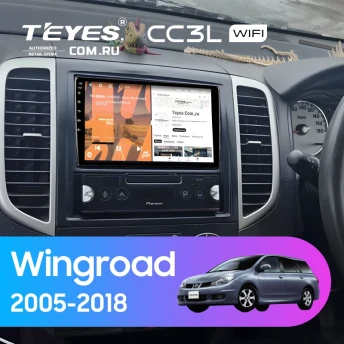 Штатная магнитола Teyes CC3L WiFi 2/32 Nissan Wingroad 3 Y12 (2005-2018)