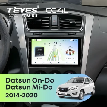 Штатная магнитола Teyes CC4L 6/64 с DTS Datsun Mi-Do (2014-2020)