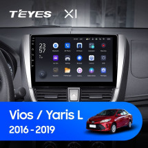 Штатная магнитола Teyes X1 4G 2/32 Toyota Yaris L (2016-2019)