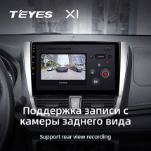 Штатная магнитола Teyes X1 4G 2/32 Toyota Yaris L (2016-2019)