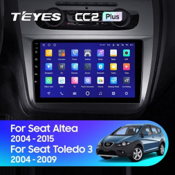 Штатная магнитола Teyes CC2 Plus 6/128 Seat Altea 5P (2004-2015)