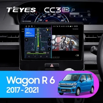 Штатная магнитола Teyes CC3 2K 4/64 Suzuki Wagon R VI (2017-2021)