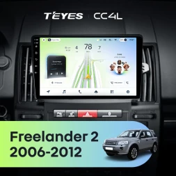 Штатная магнитола Teyes CC4L 6/64 с DTS Land Rover Freelander 2 (2006-2012)