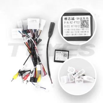 Проводка питания TEYES для Toyota Innova 2 (2015-2023) / Land Cruiser Prado 150 (2013-2017) / Hiace H300 6 GranAce B (2019-2022) [RZ-FT02] + Canbus для подключения Android ГУ