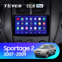 Штатная магнитола Teyes CC2 Plus 6/128 Kia Sportage 2 (2007-2009)