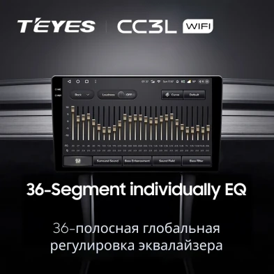 Штатная магнитола Teyes CC3L WiFi 2/32 Toyota Previa 2 (2000-2006)