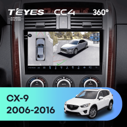 Штатная магнитола Teyes CC4 360 8/128 Mazda CX-9 TB (2006-2016)