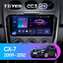 Штатная магнитола Teyes CC3 2K 360 6/128 Mazda CX7 CX-7 CX 7 ER (2009-2012)