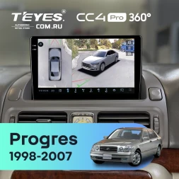 Штатная магнитола Teyes CC4 Pro 360 8/128 Toyota Progres (1998-2007)