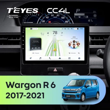 Штатная магнитола Teyes CC4L 6/64 с DTS Suzuki Wagon R VI (2017-2021)