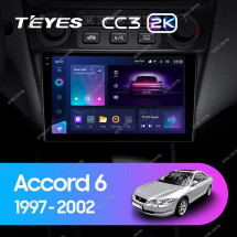 Штатная магнитола Teyes CC3 2K 4/64 Honda Accord 6 (1997-2002)