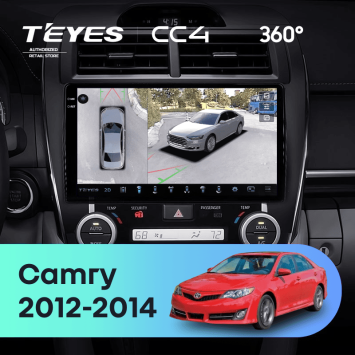 Штатная магнитола Teyes CC4 360 6/64 Toyota Camry 7 XV 50 55 (2012-2014) F5 Америка