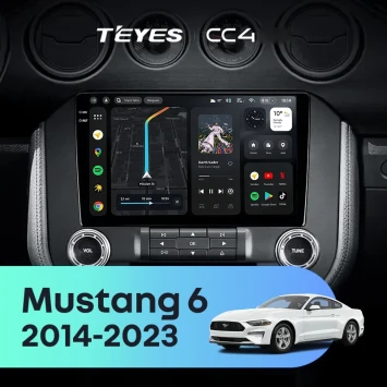 Штатная магнитола Teyes CC4 8/128 Ford Mustang VI S550 (2014-2023) F2