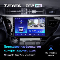 Штатная магнитола Teyes CC2 Plus 4/32 Toyota Corolla (2012-2016) Тип-A