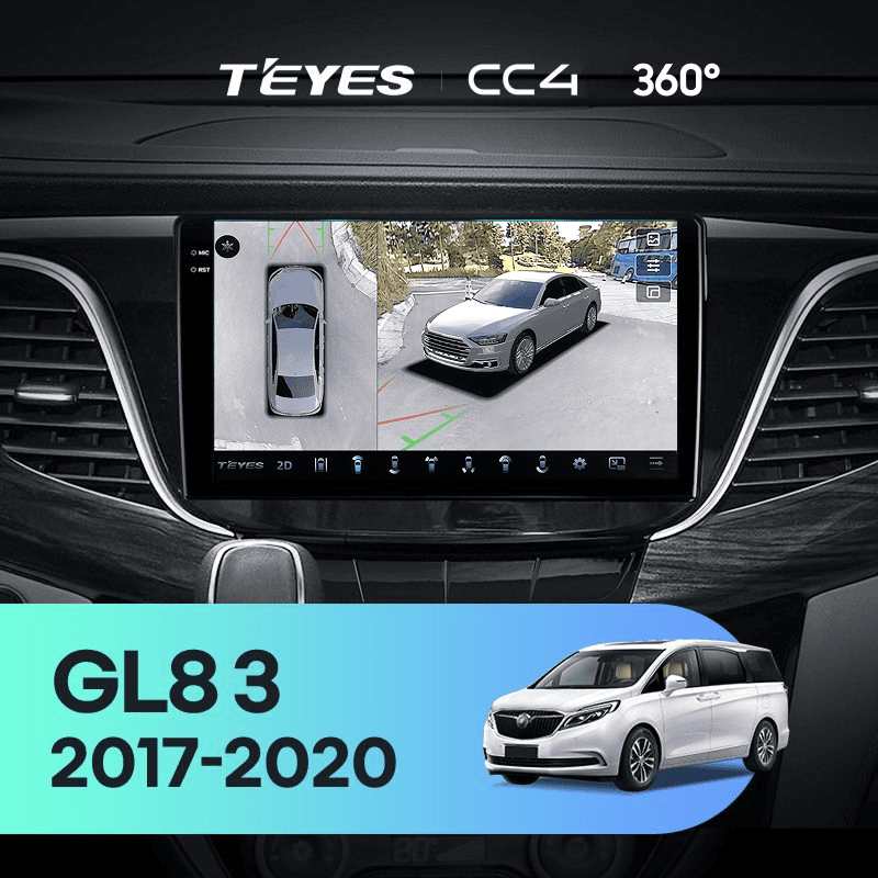 Штатная магнитола Teyes CC4 360 8/128 Buick GL8 3 (2017-2020)