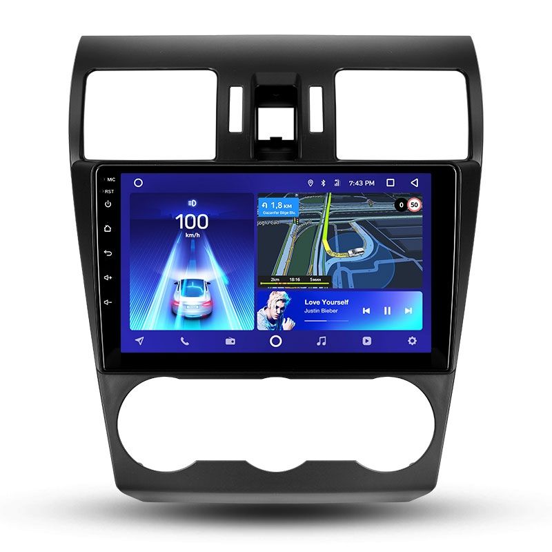 Переходная рамка Subaru Forester 4 SJ (2012-2015) Тип-B (9&quot;)