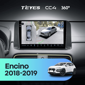 Штатная магнитола Teyes CC4 360 8/128 Hyundai Encino (2018-2019)