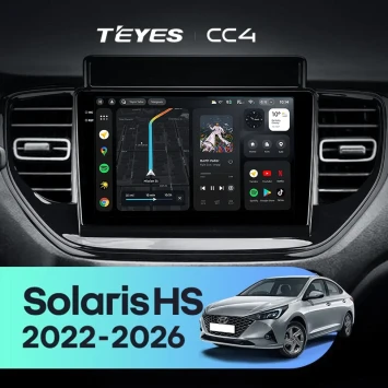 Штатная магнитола Teyes CC4 8/128 Solaris HS (2022-2026)