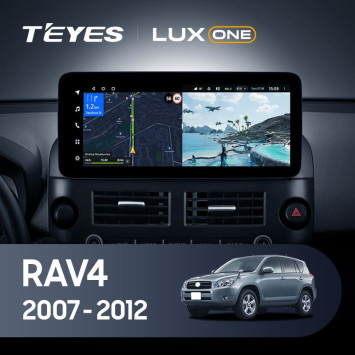Штатная магнитола Teyes LUX ONE 360 6/128 Toyota RAV4 XA30 (2007-2012) F1