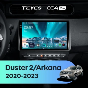 Штатная магнитола Teyes CC4 Pro 8/128 Renault Arkana (2020-2023) F1