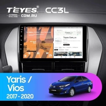 Штатная магнитола Teyes CC3L 4/32 Toyota Yaris (2017-2020) F2