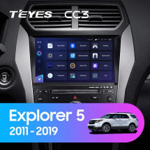 Штатная магнитола Teyes CC3 4/64 Ford Explorer 5 (2011-2019) Тип-В