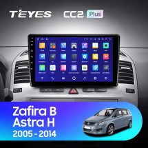 Штатная магнитола Teyes CC2 Plus 4/32 Opel Zafira B (2005-2014) (0din) F3