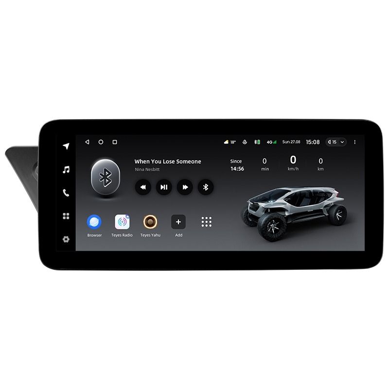 Переходная рамка Mercedes-Benz E-Class 4 W212 S207 A207 S212 C207 (NTG 4.5) (2013-2014) (12,3&quot;)