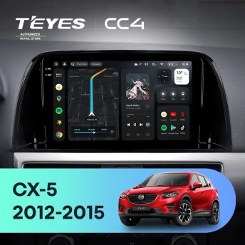 Штатная магнитола Teyes CC4 6/64 Mazda CX-5 (2012-2015) Тип-C