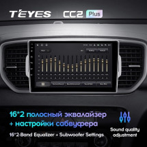 Штатная магнитола Teyes CC2 Plus 6/128 Kia Sportage 4 QL (2016-2018) Тип-A