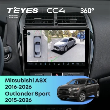 Штатная магнитола Teyes CC4 360 8/128 Mitsubishi Outlander Sport (2015-2026) F2