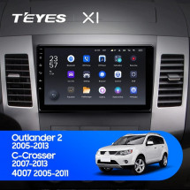Штатная магнитола Teyes X1 4G 2/32 Mitsubishi Outlander 2 (2005-2011) Тип-A