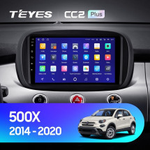 Штатная магнитола Teyes CC2 Plus 6/128 Fiat 500X (2014-2020)