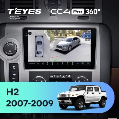 Штатная магнитола Teyes CC4 Pro 360 12/256 Hummer H2 E85 (2007-2009)