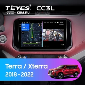 Штатная магнитола Teyes CC3L 4/32 Nissan X-Terra (2018-2022)