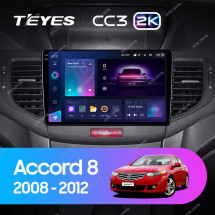 Штатная магнитола Teyes CC3 2K 4/64 Honda Accord 8 (2008-2012)