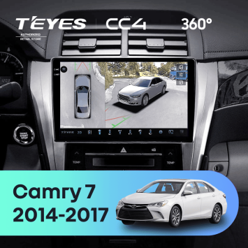 Штатная магнитола Teyes CC4 360 6/64 Toyota Camry 7 XV 50 55 (2014-2017) F4