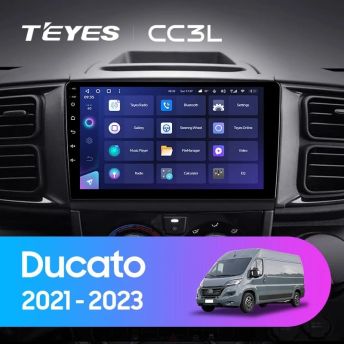 Штатная магнитола Teyes CC3L 4/64 Fiat Ducato Van L3H2 (2021-2023)