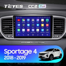Штатная магнитола Teyes CC2 Plus 6/128 Kia Sportage 4 QL (2018-2020) Тип-A