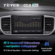 Штатная магнитола Teyes CC2 Plus 6/128 Kia Sportage 4 QL (2018-2020) Тип-A